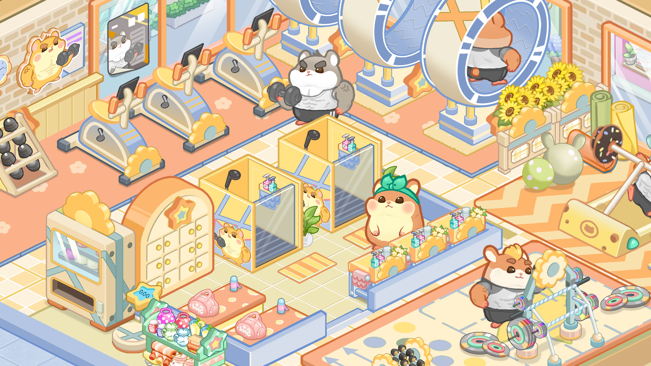 「ハムハム商店街」レビュー!可愛いハムスターと街づくりが楽しめるゲーム
